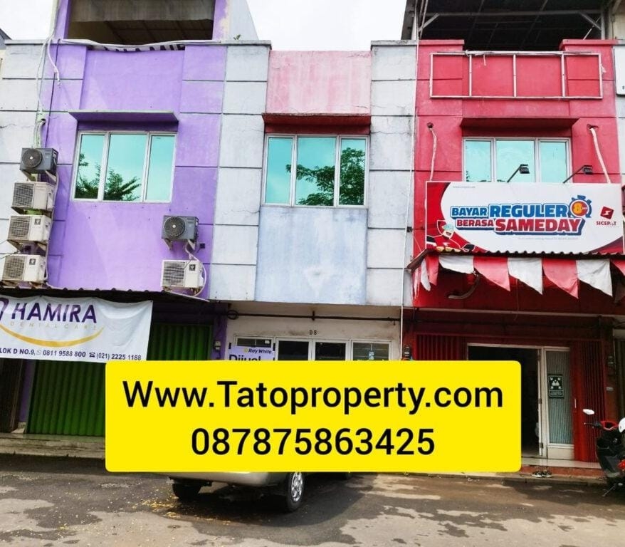 Jual Rukan Teuku Umar Karawaci 1.45m Tangerang 087875863425
